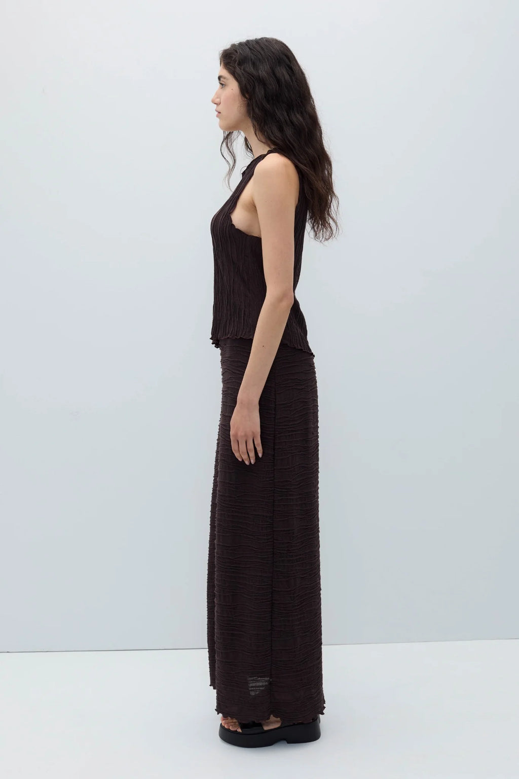 Selin brown skirt