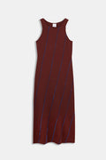 Faten dress rust
