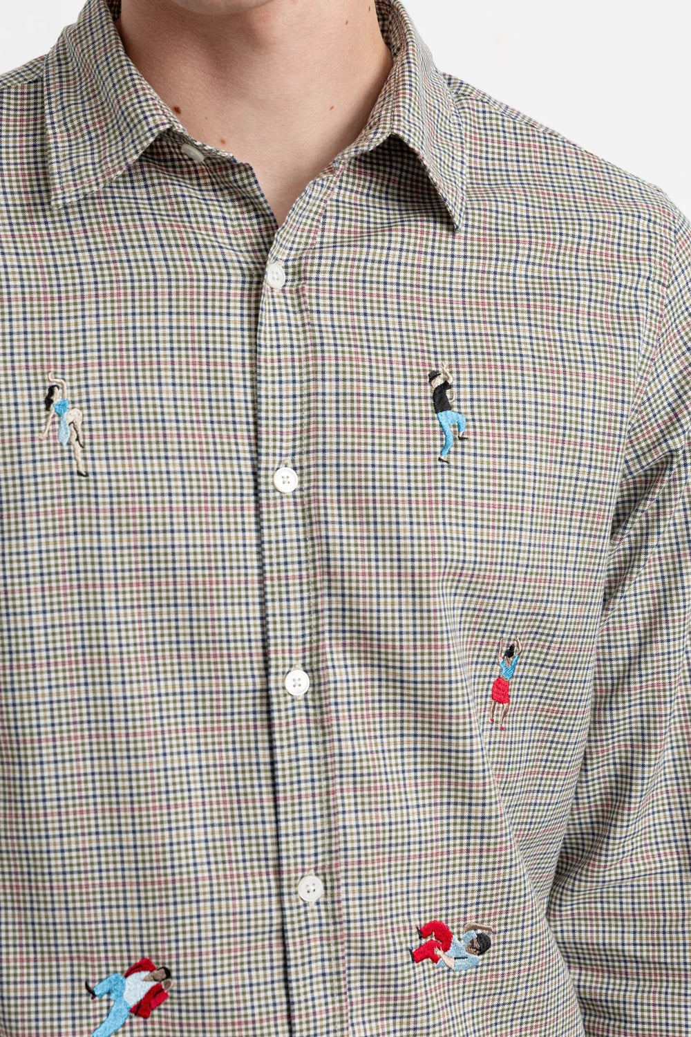 Groove room shirt khaki