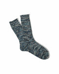 5 color mix crew indigo