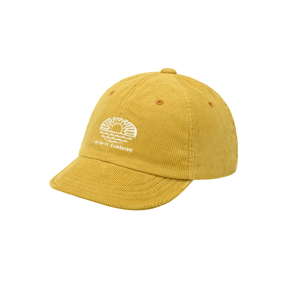 Corduroy sunshine cap mustard
