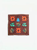 BC garden scarf brown