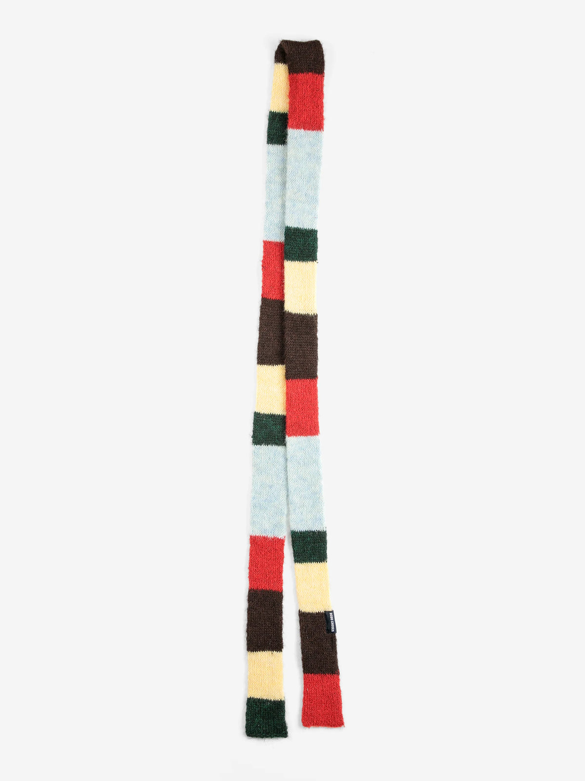 Striped scarf multicolor
