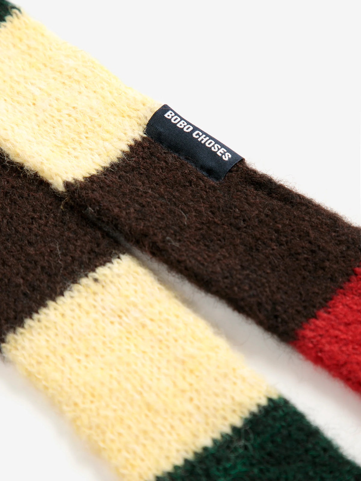 Striped scarf multicolor