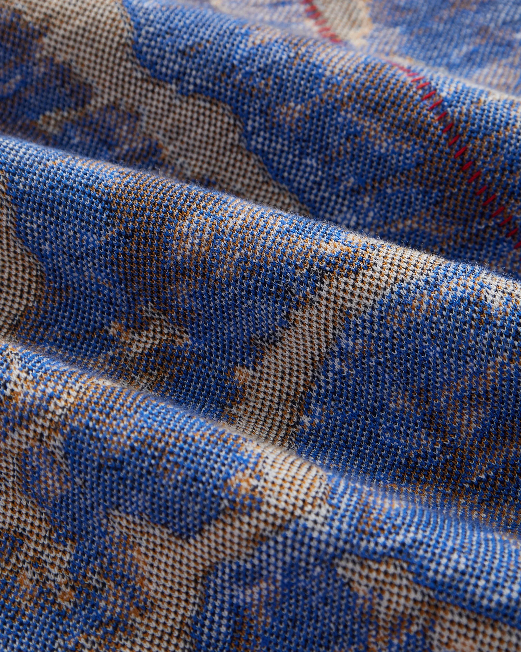 Coral blue multi bias dress