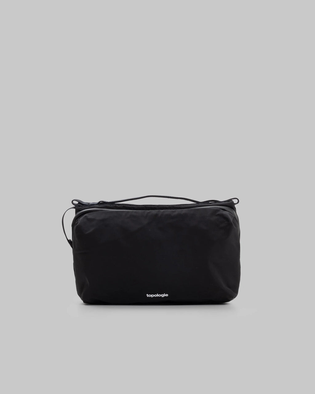 Bottle sacoche large black tech sateen