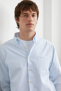 Chemise Oxford HEOL bleu à rayures