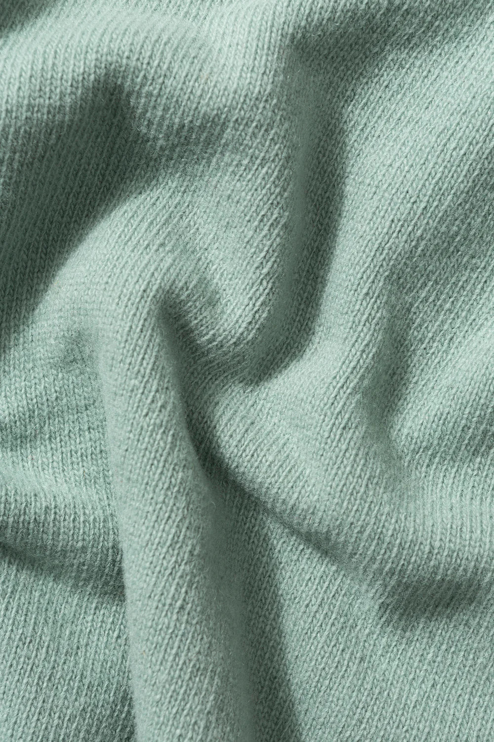 Duck patch sweater sage green