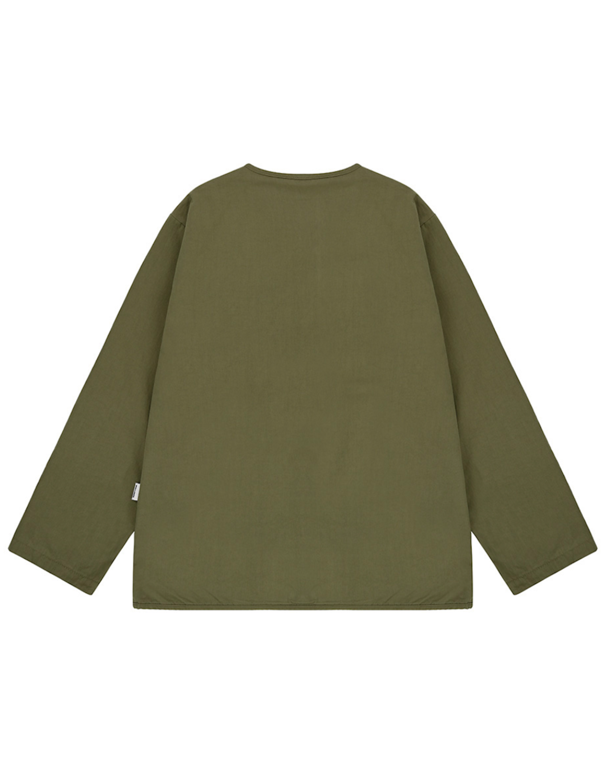 Reversible round utility jacket khaki