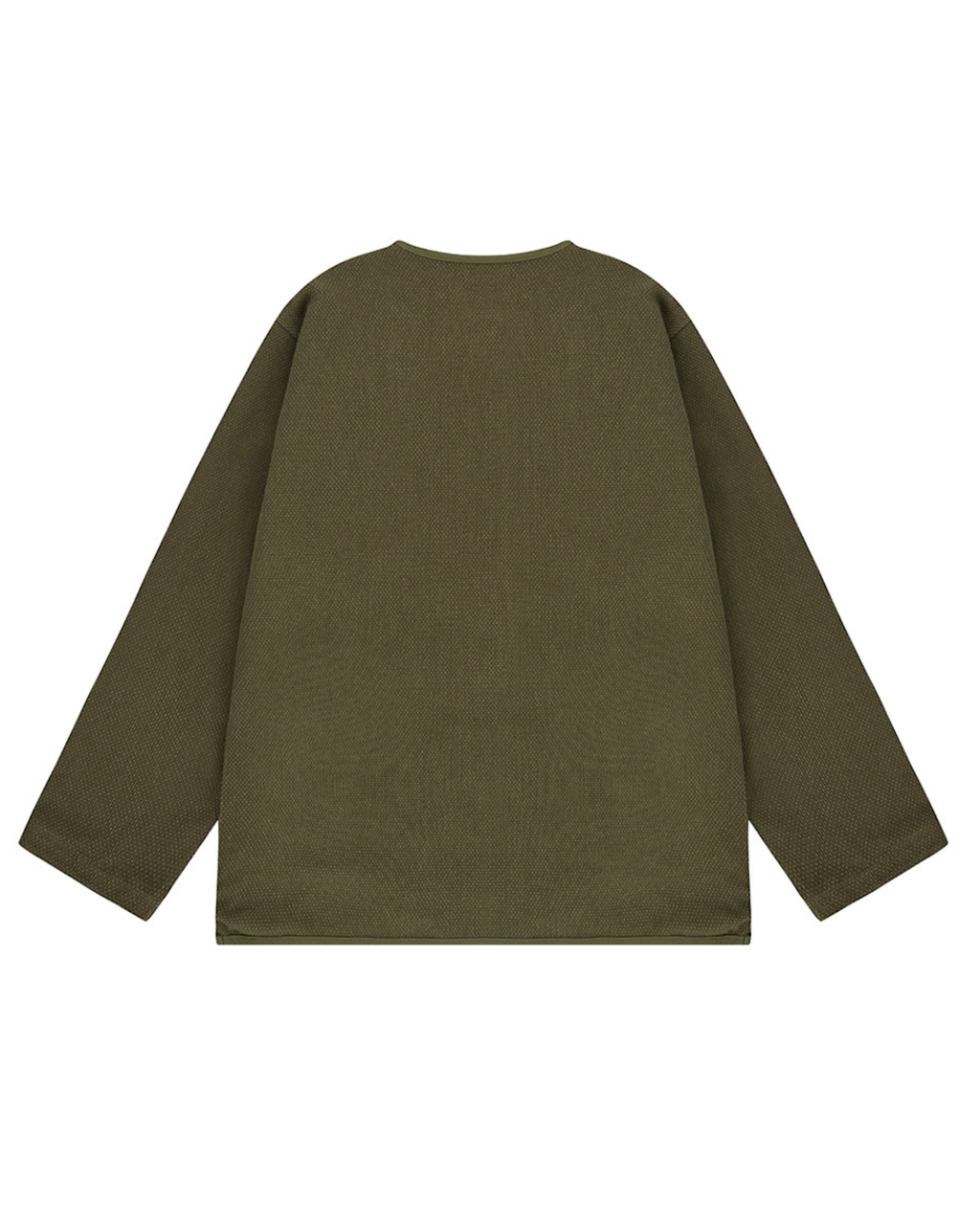 Reversible round utility jacket khaki