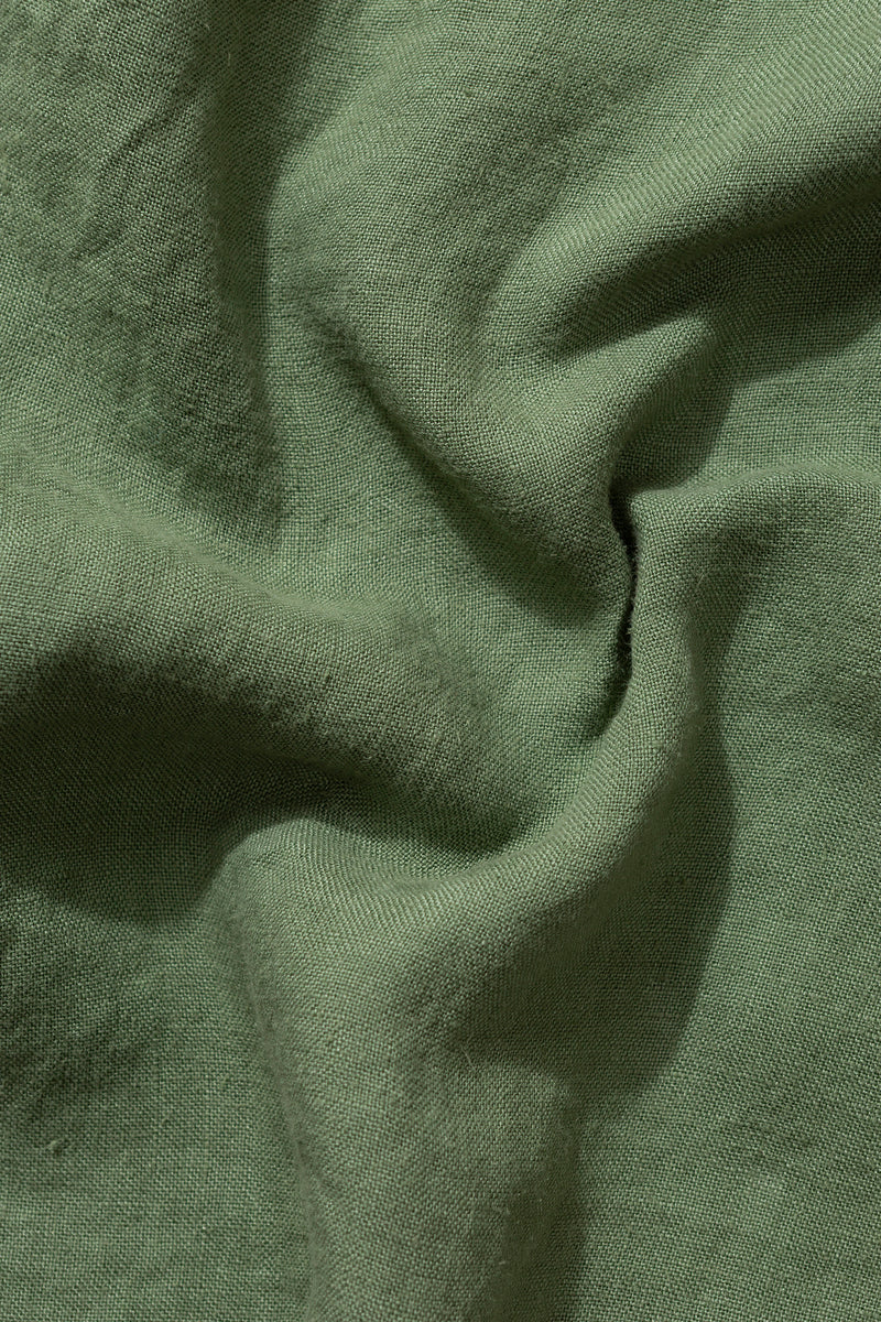 Linen shirt khaki