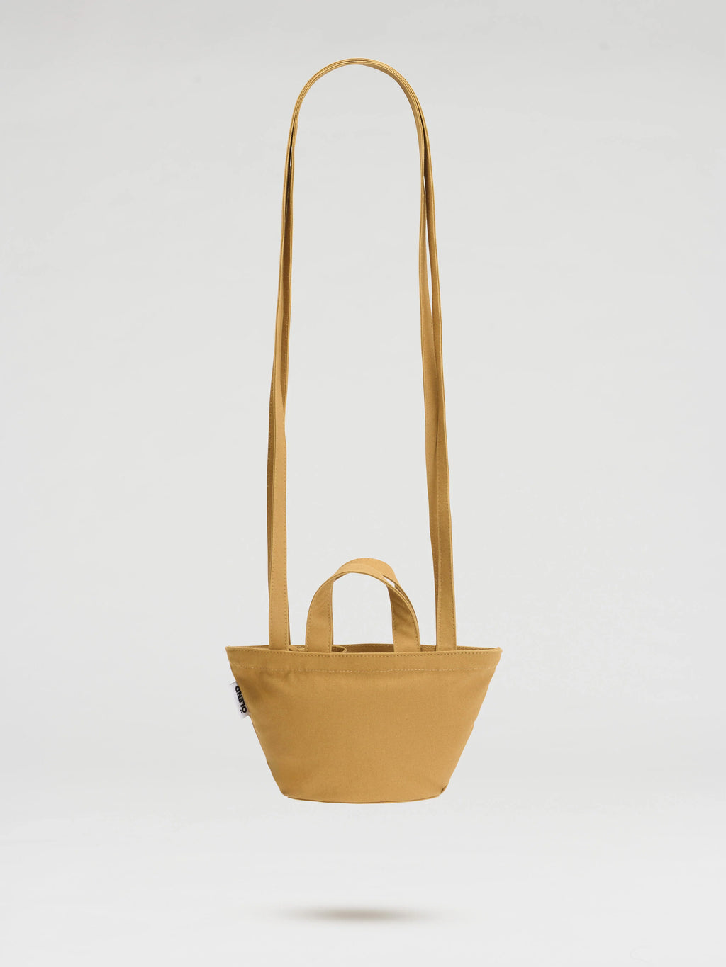 Mini mustard basket bag