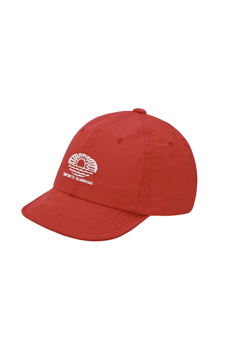 Ripstop sunshine cap red