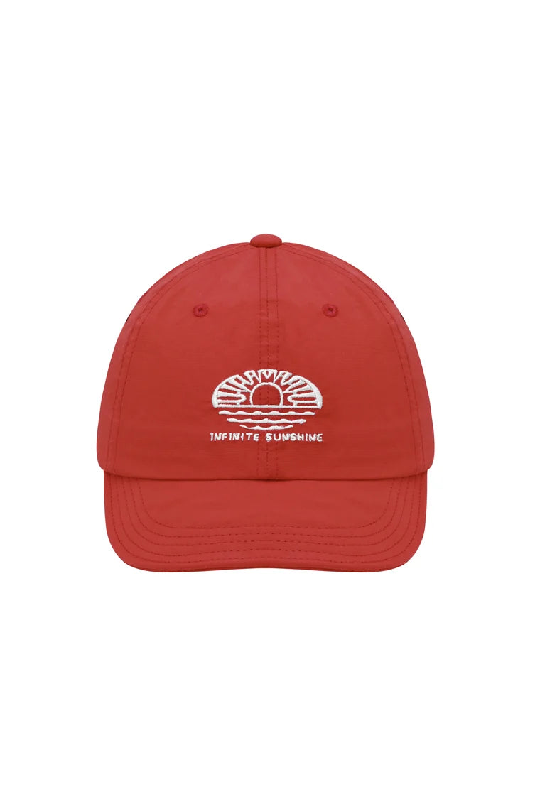 Ripstop sunshine cap red