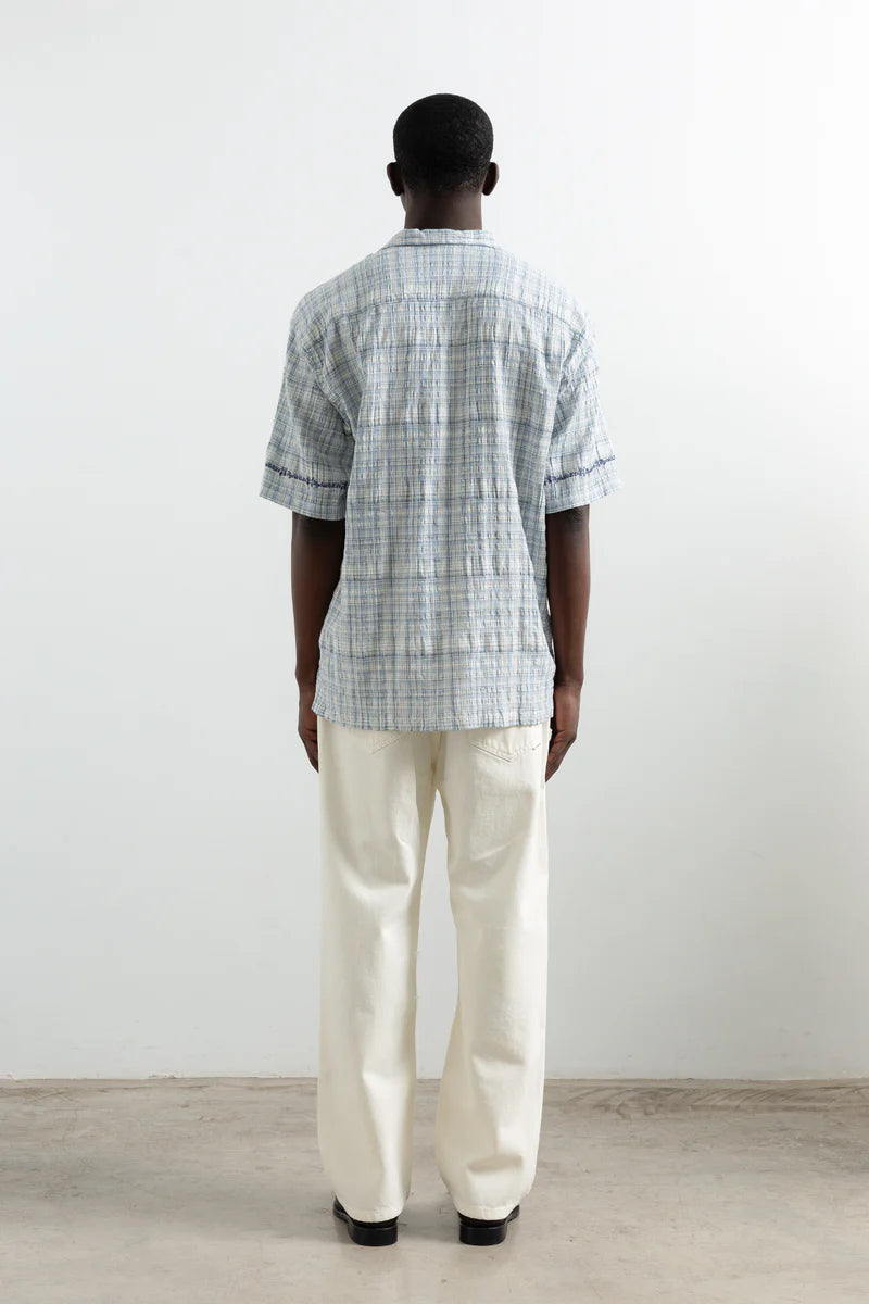 Signature shirt dk blue