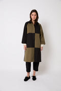 Damero gabardine khaki