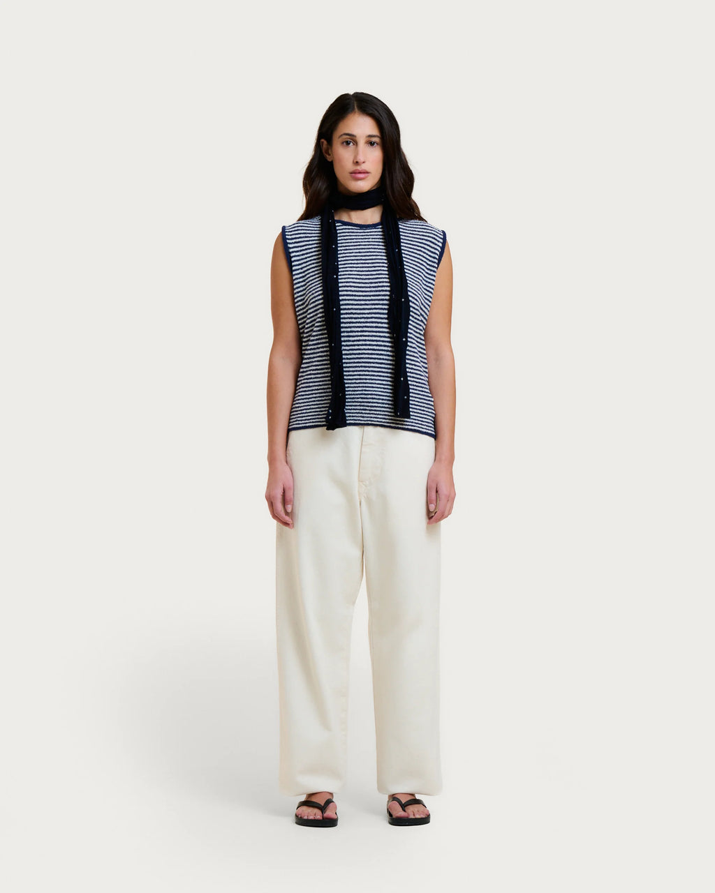 Débardeur sofia spuma navy stripes