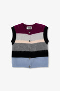 Grey knit Nagoya vest
