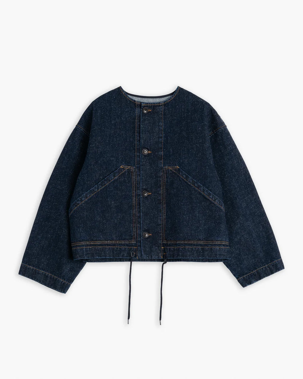 Nuclear jacket neppy denim indigo