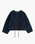 Nuclear jacket neppy denim indigo