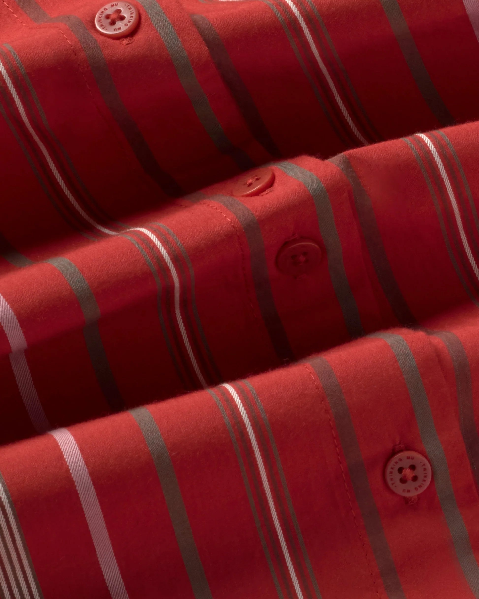 Red steffi stripes odelia blouse