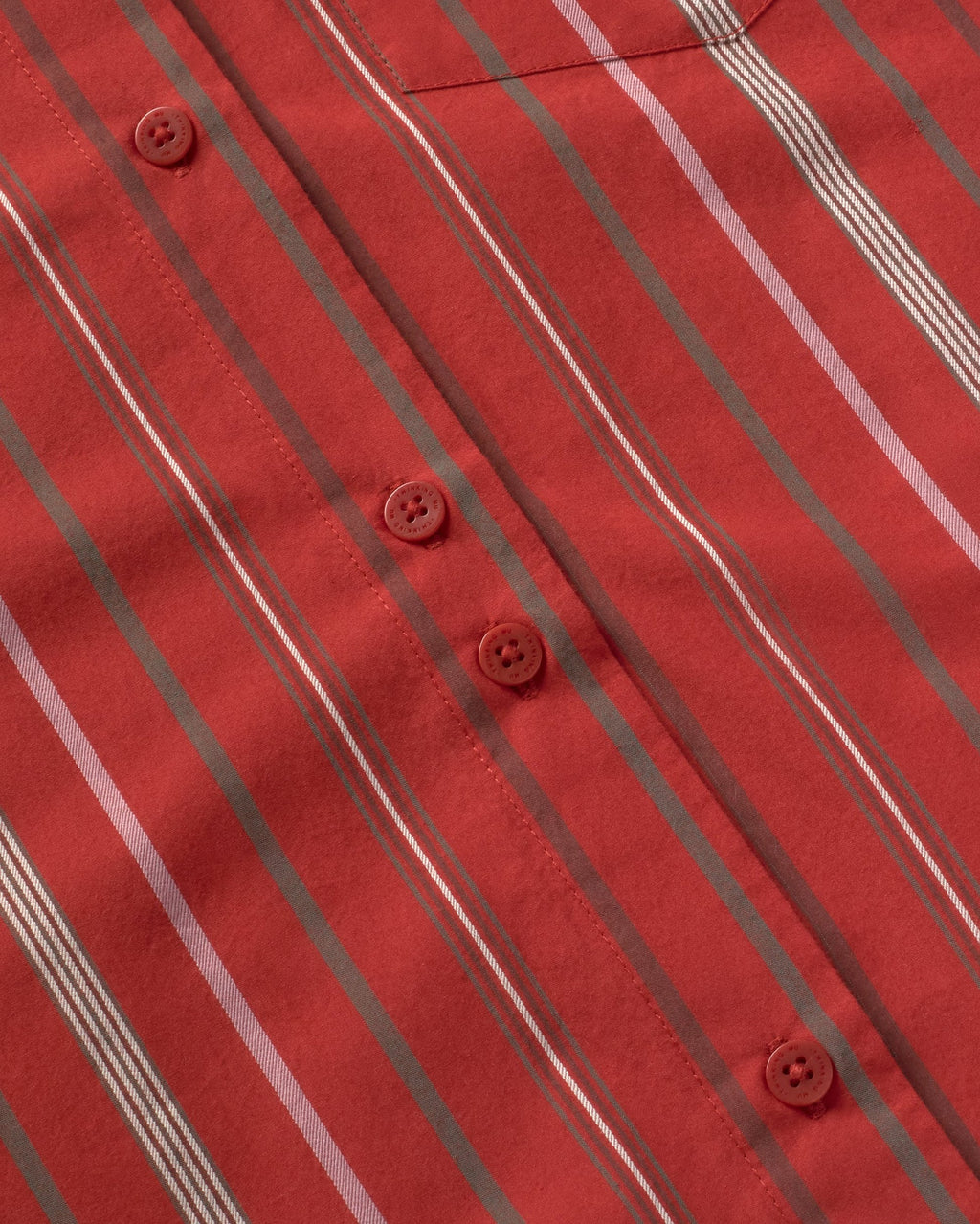 Red steffi stripes odelia blouse