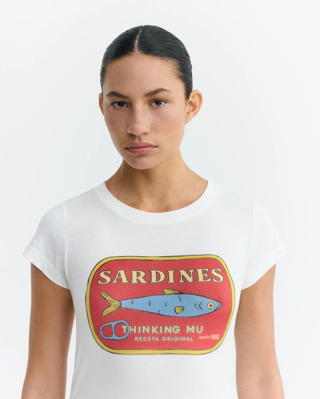 Mirna sardine tee white