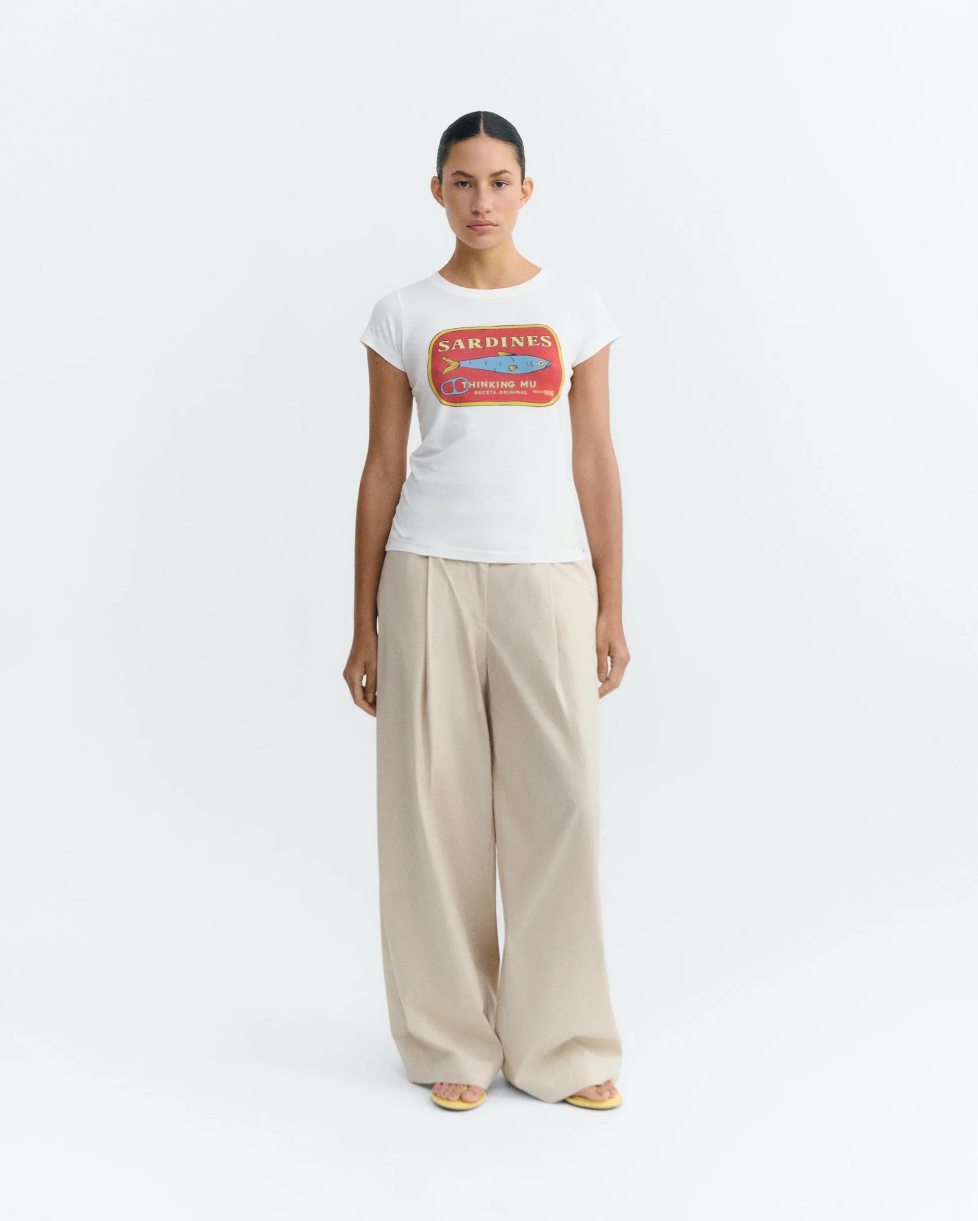 Mirna sardine tee white