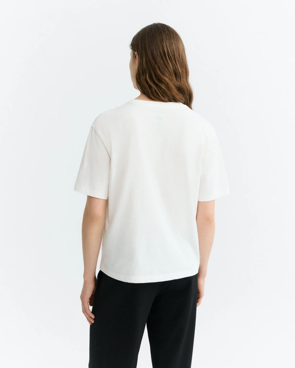 Pet portrait white lucia tee