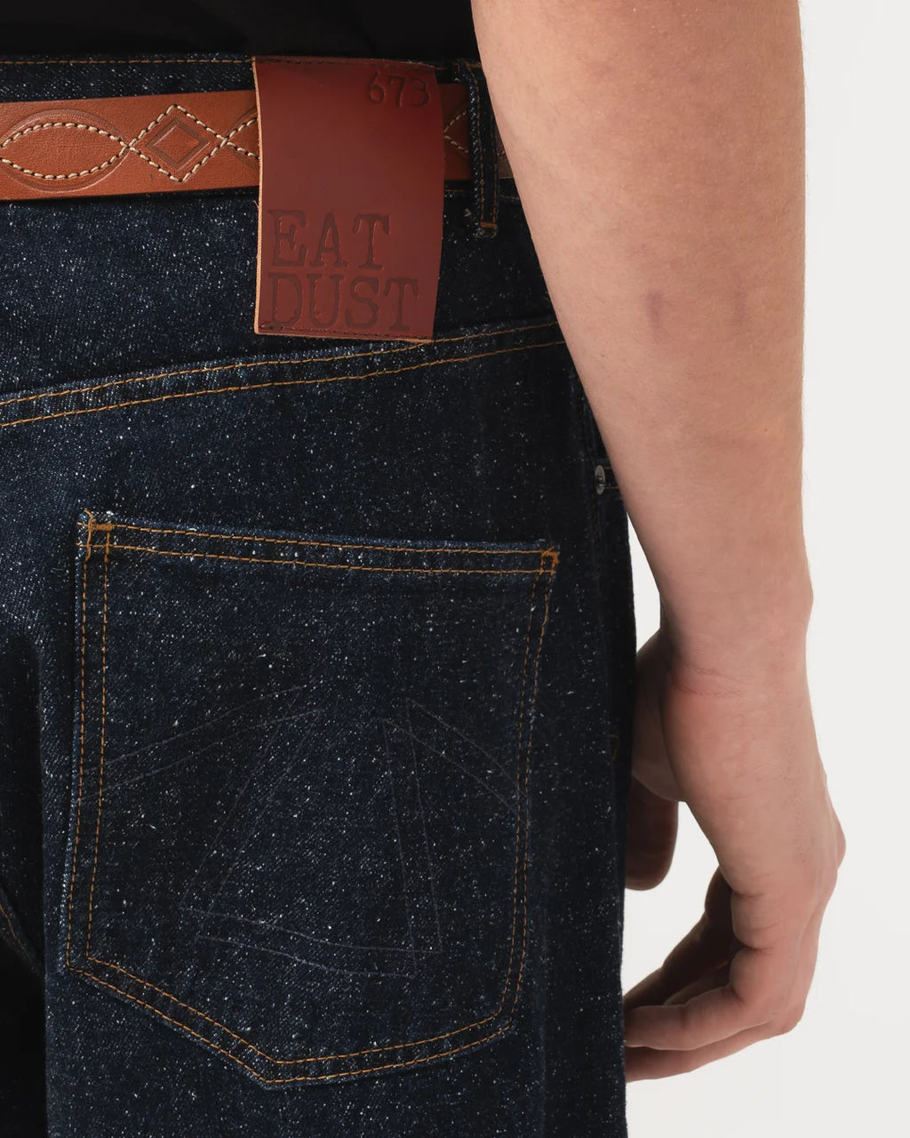 Neppy denim indigo