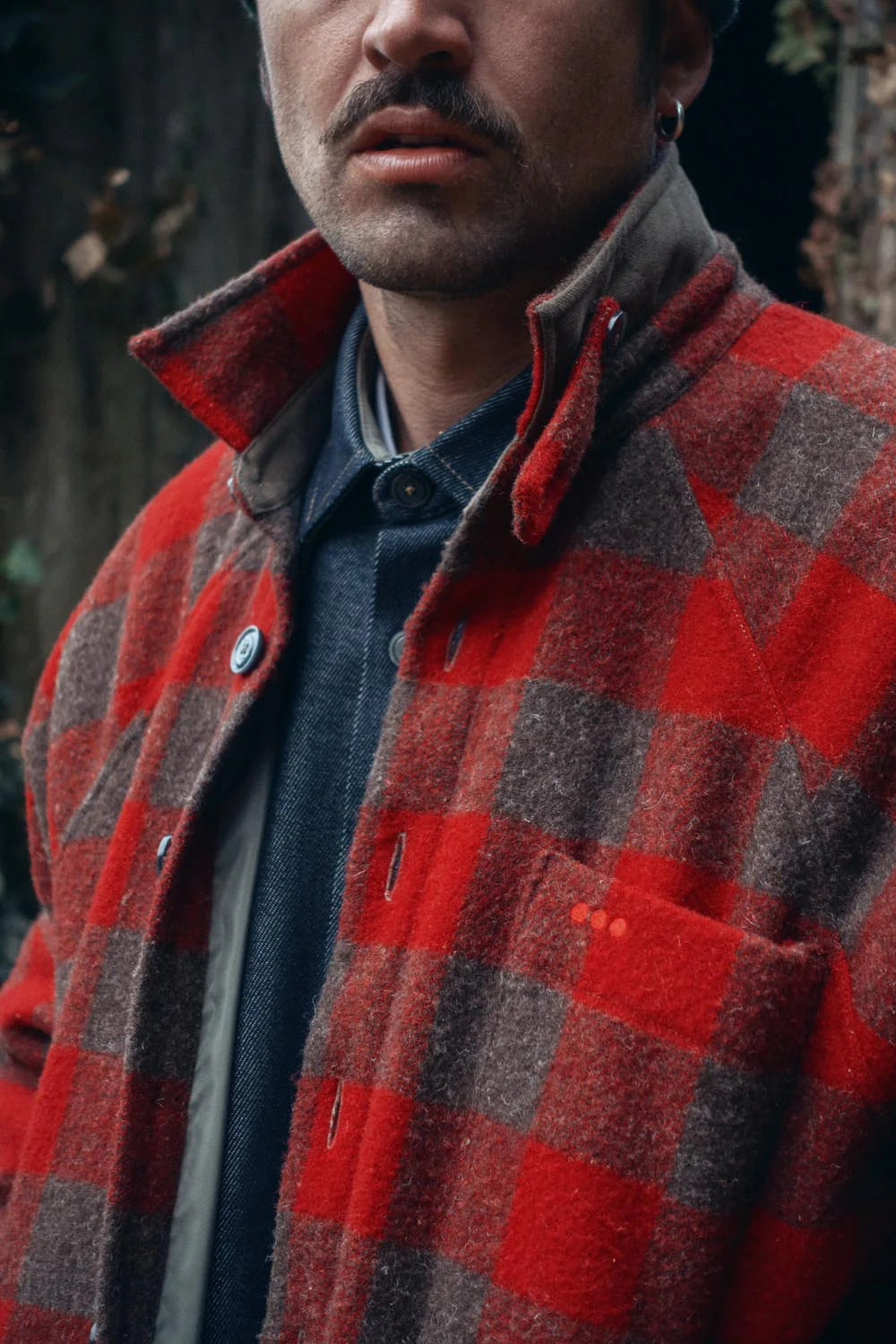 Wool dune jacket