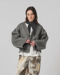 Reactor Jacket Mohair Fleece Asphalt
