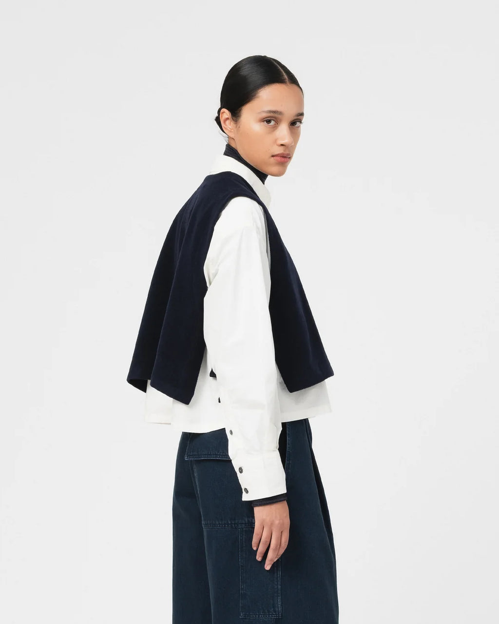 Vee vest navy