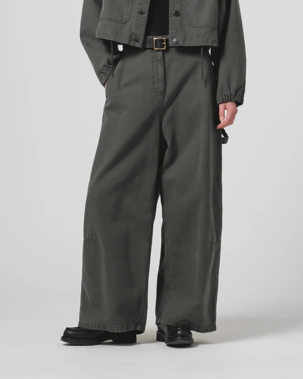 Atlantide Chino Canvas Forest Green