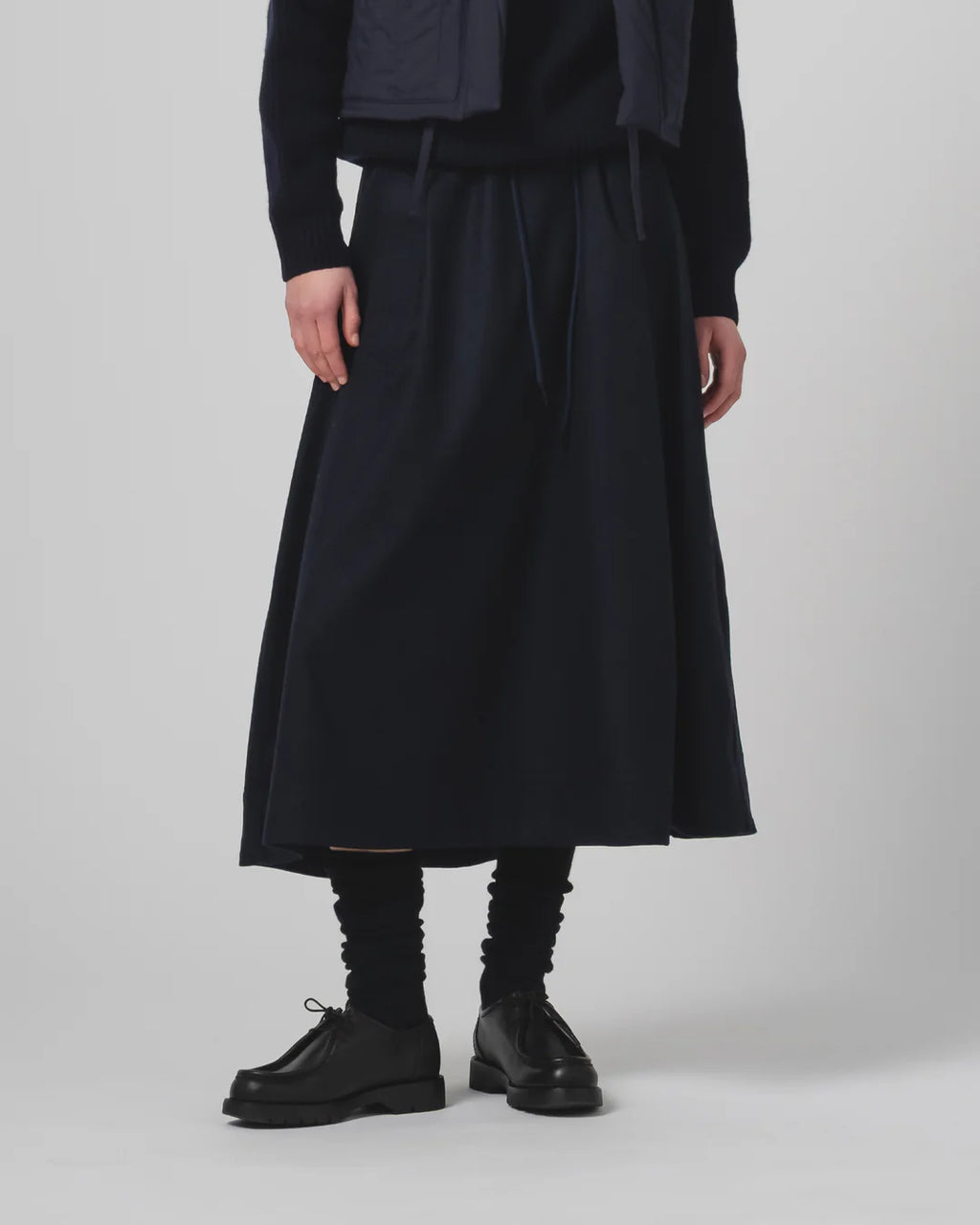 Meadow Skirt Cashart Wool Inkt