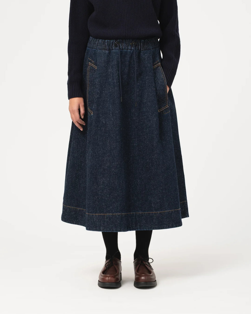 Meadow skirt neppy denim