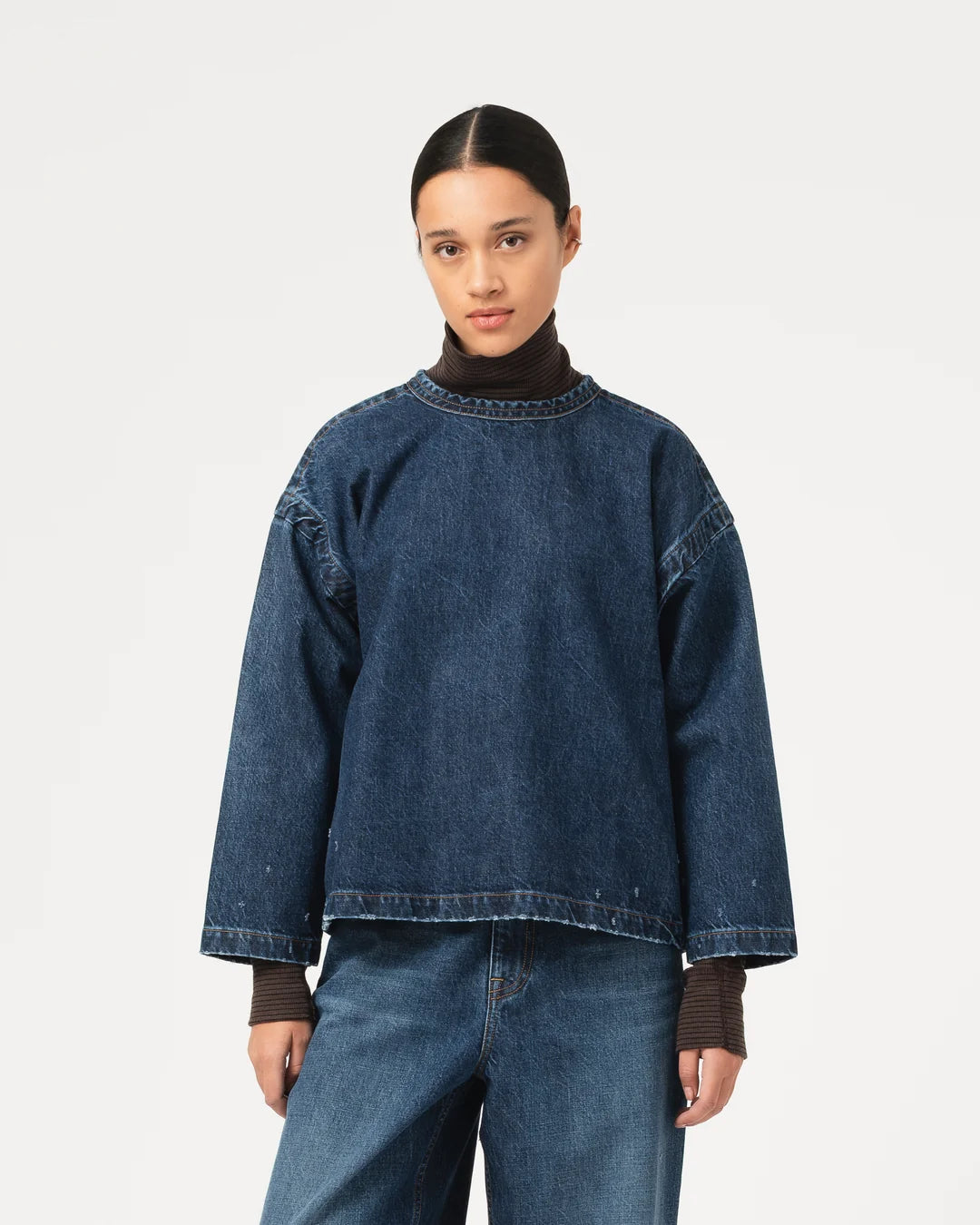 Guard smock erosion blue